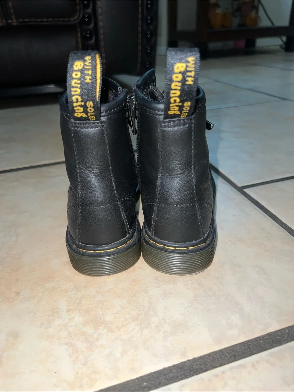 Dr. Martens Black Leather